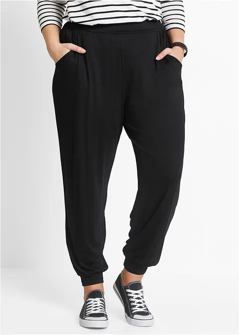 Pantalon doux en jersey viscose, bonprix
