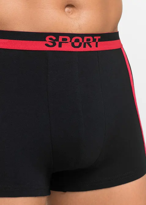 Lot de 3 boxers coton, bonprix