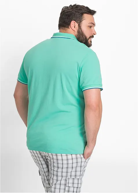 Polo en maille piqu&eacute;e 100% coton, bonprix