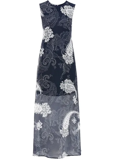 Robe longue en mousseline, bonprix