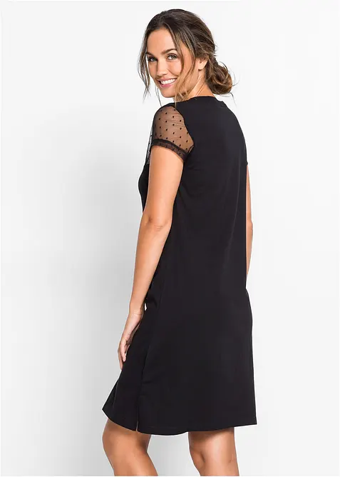 Chemise de nuit courte en coton, bonprix