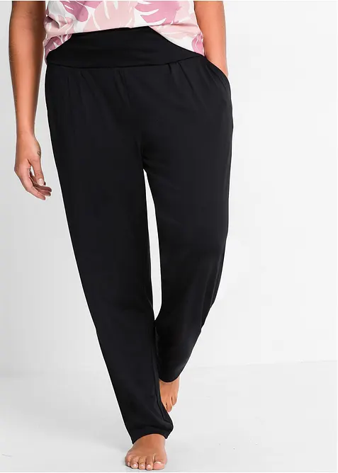 Sarouel en viscose mélangée, bonprix