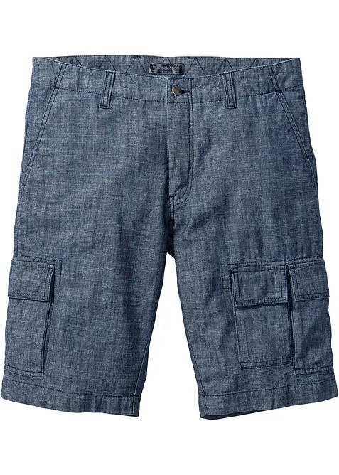 Bermuda cargo loose, 100% coton, bonprix