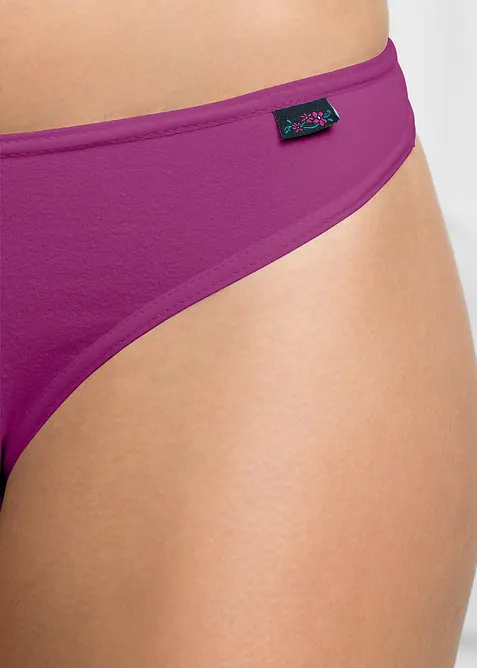 Lot de 6 strings coton, bonprix