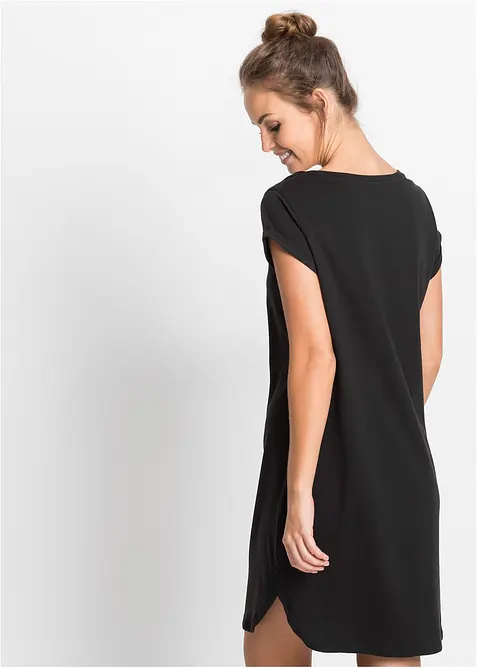 Chemise de nuit courte 100% coton, bonprix