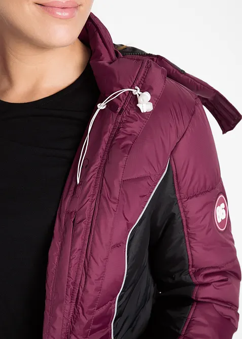 Manteau de ski matelassé technique, imperméable, bonprix