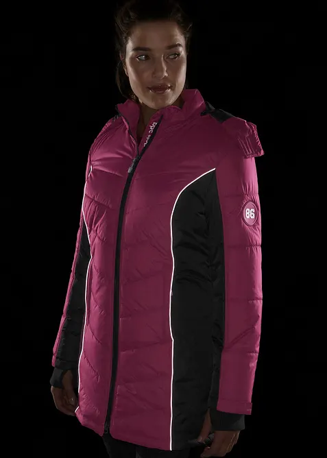 Manteau de ski matelassé technique, imperméable, bonprix