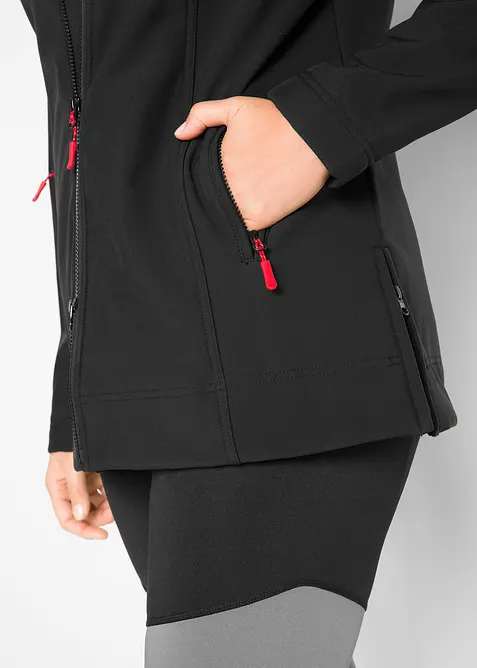 Veste softshell extensible, imperm&eacute;able, bonprix