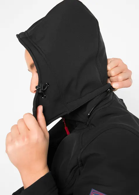 Veste softshell extensible, imperm&eacute;able, bonprix