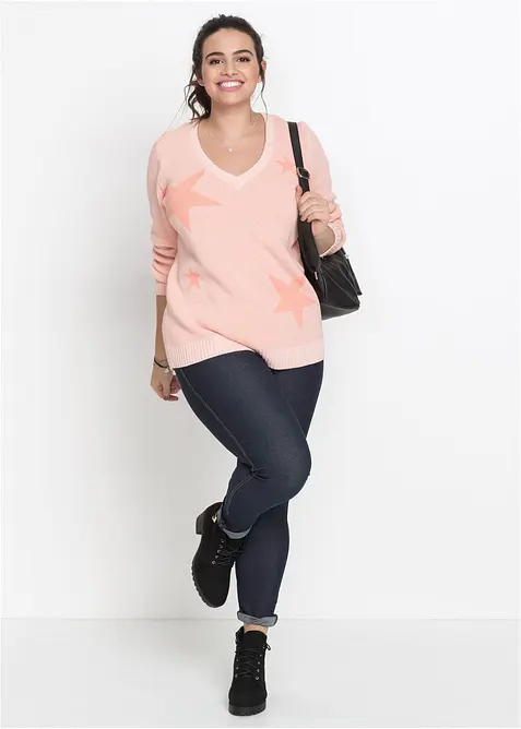 Legging effet jean, bonprix