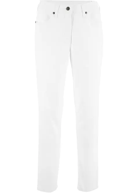 Pantalon confort à empiècement taille confortable, Straight, bonprix