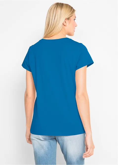 Lot de 5 T-shirts col rond, bonprix