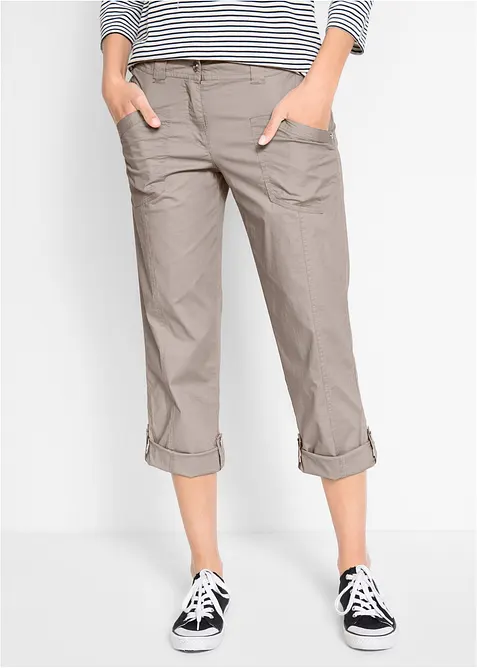 Pantalon extensible cargo 3/4, bonprix
