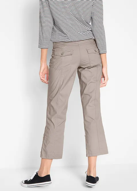 Pantalon extensible cargo 3/4, bonprix
