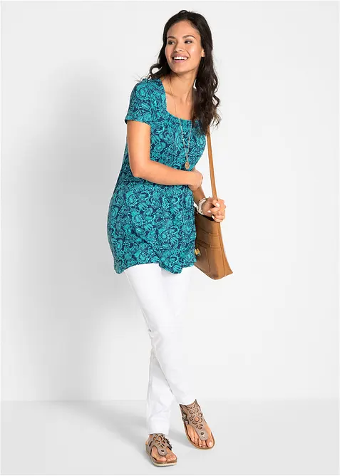 Tunique manches courtes en jersey, bonprix