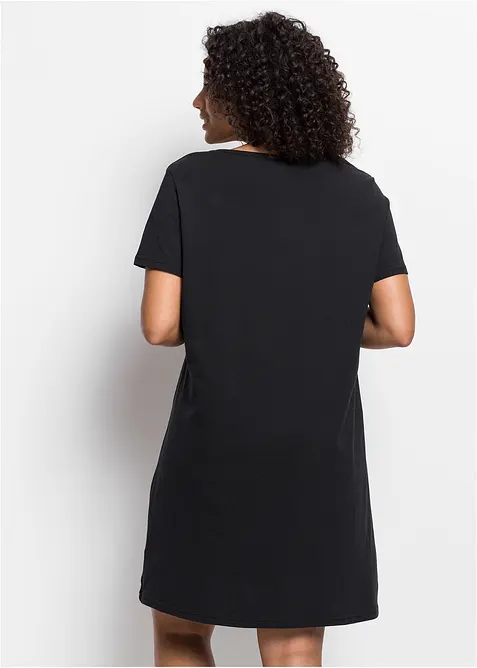 Chemise de nuit courte en coton, bonprix