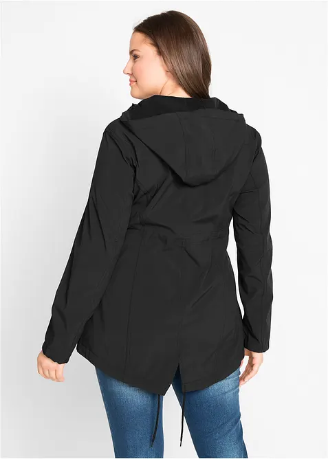 Veste softshell de grossesse et de portage, taille ajustable, bonprix