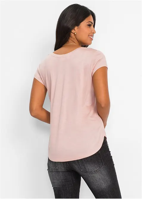 T-shirt en viscose douce, bonprix