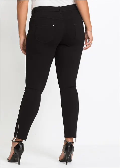 Pantalon en jersey de viscose mélangée, bonprix