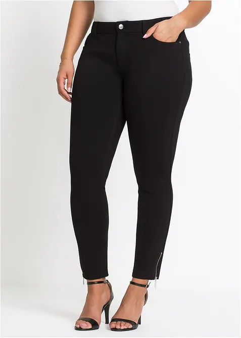 Pantalon en jersey de viscose mélangée, bonprix