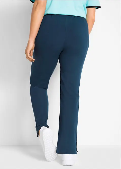 Pantalon droit en jersey extensible, bonprix