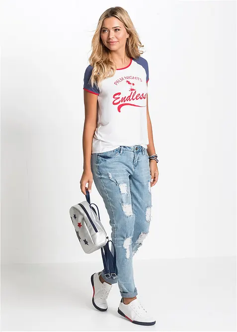 T-shirt en viscose douce, bonprix