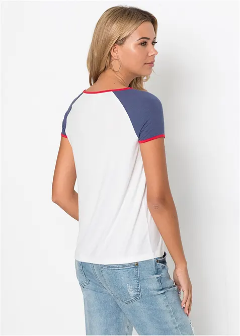 T-shirt en viscose douce, bonprix