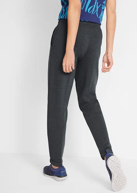 Pantalon en molleton, taille élastiquée, bonprix