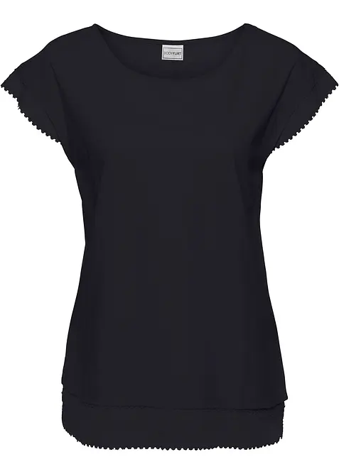 T-shirt boxy en coton, bonprix