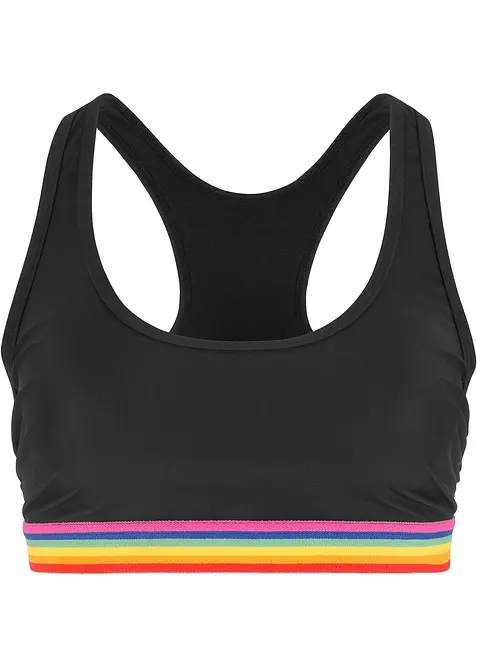 Haut de maillot brassière, maintien léger, bonprix