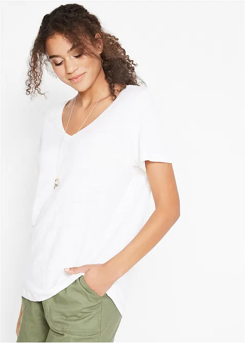 T-shirt 100% lin, bonprix