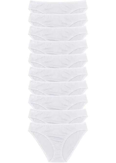 Lot de 10 slips, bonprix