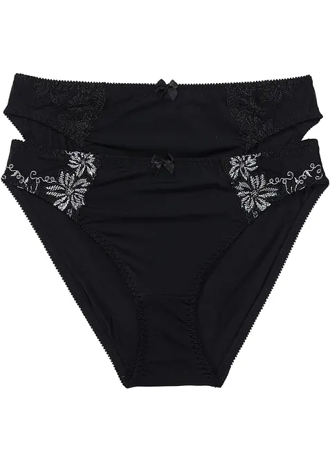 Slips avec de jolies broderies, bonprix