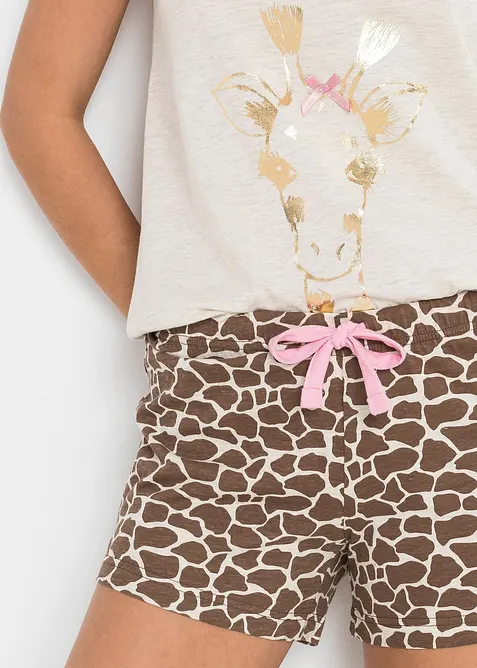 Pyjashort avec imprimé foil, bonprix