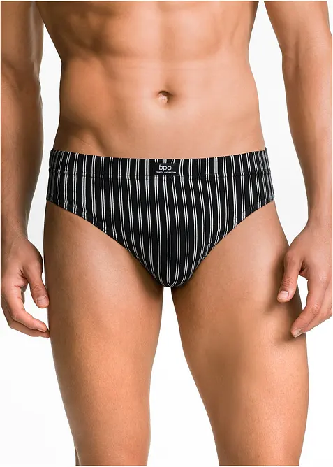 Lot de 5 slips coton, bonprix