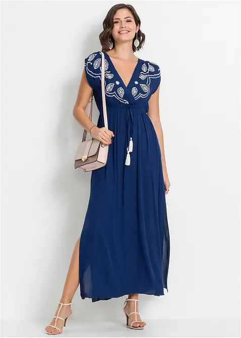 Robe longue en viscose, bonprix