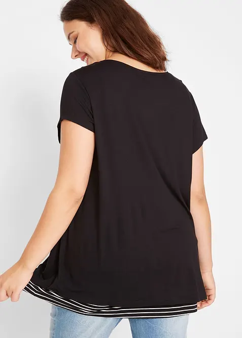 T-shirt 2en1 de grossesse et d'allaitement, bonprix