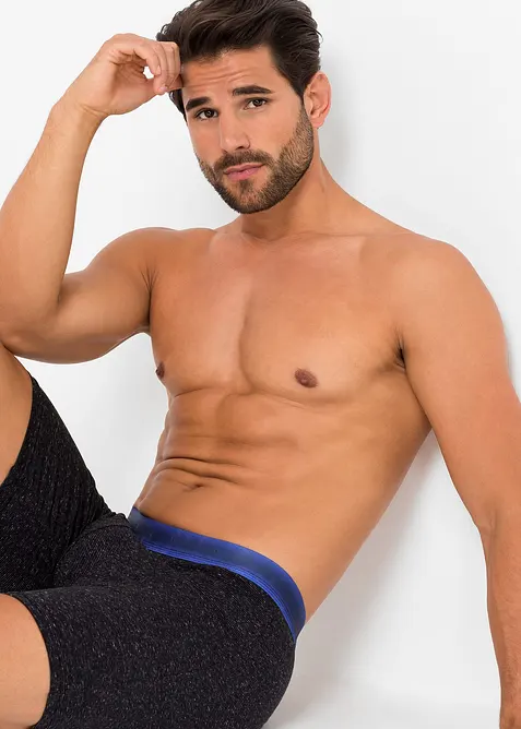 Lot de 2 boxers longs coton, bonprix