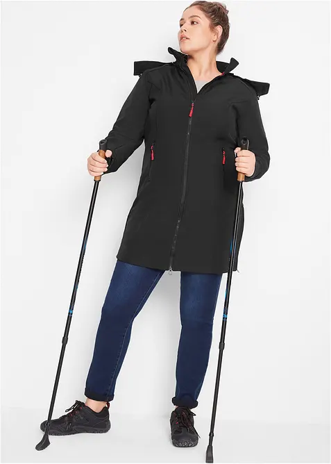 Manteau softshell déperlant, bonprix