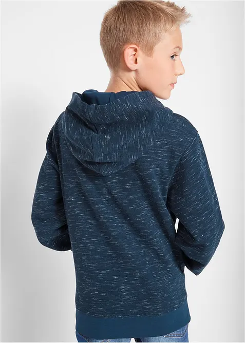 Sweat à capuche en coton mélangé, bonprix