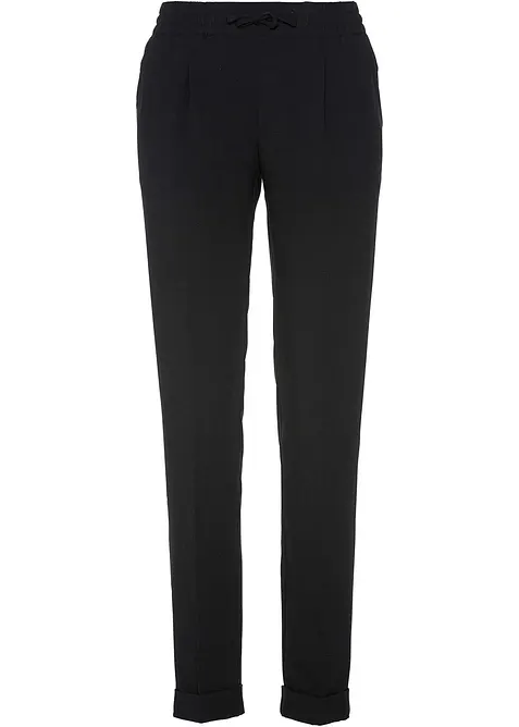 Pantalon avec taille entièrement élastiquée, bonprix