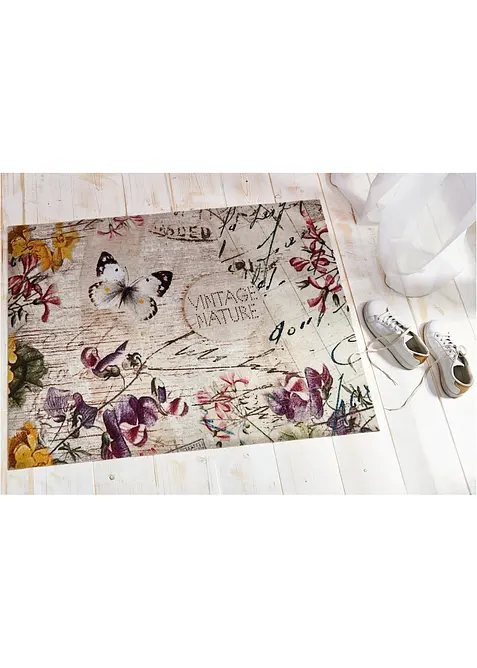Paillasson &agrave; motif papillon, bonprix