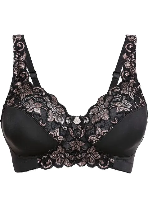 Soutien-gorge minimiseur sans armatures à bretelles rembourrées, bonprix