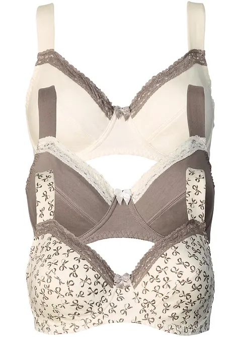 Soutiens-gorge à armatures et imprimé féminin, bonprix