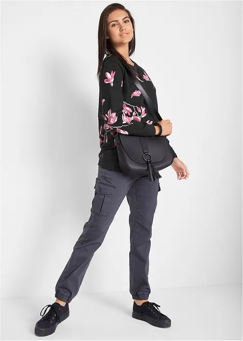 Sweat ample 100% coton, bonprix