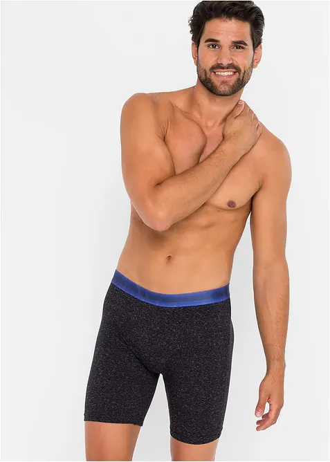 Lot de 2 boxers longs coton, bonprix