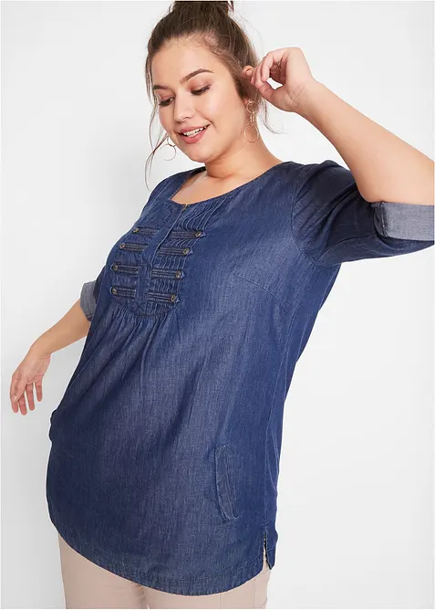 Blouse manches coudes, bonprix