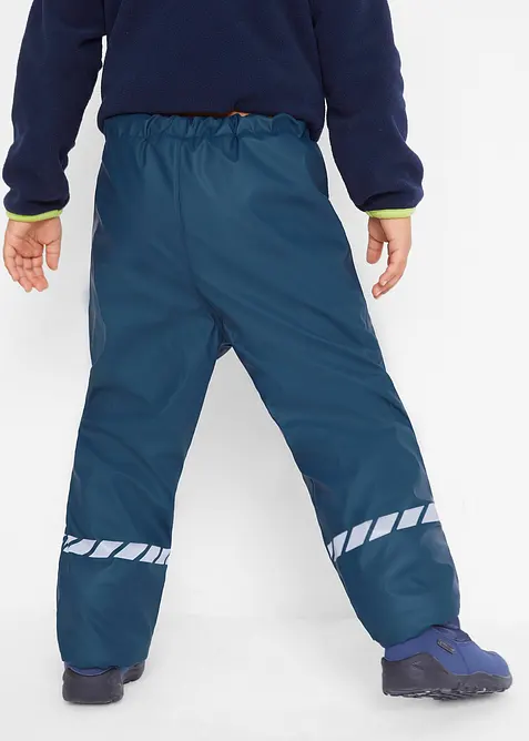 Pantalon de pluie avec doublure thermique en polaire, bonprix
