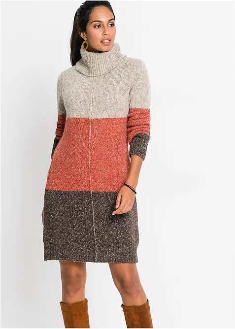 Robe en maille, bonprix