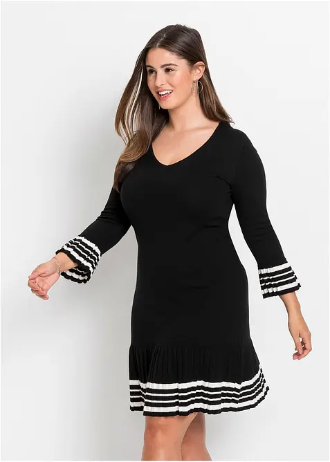 Robe douce en maille, bonprix